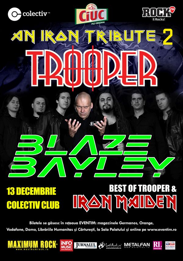Blaze Bayley: „Multa lume m-a invinuit de plecarea lui Bruce Dickinson din Iron Maiden”